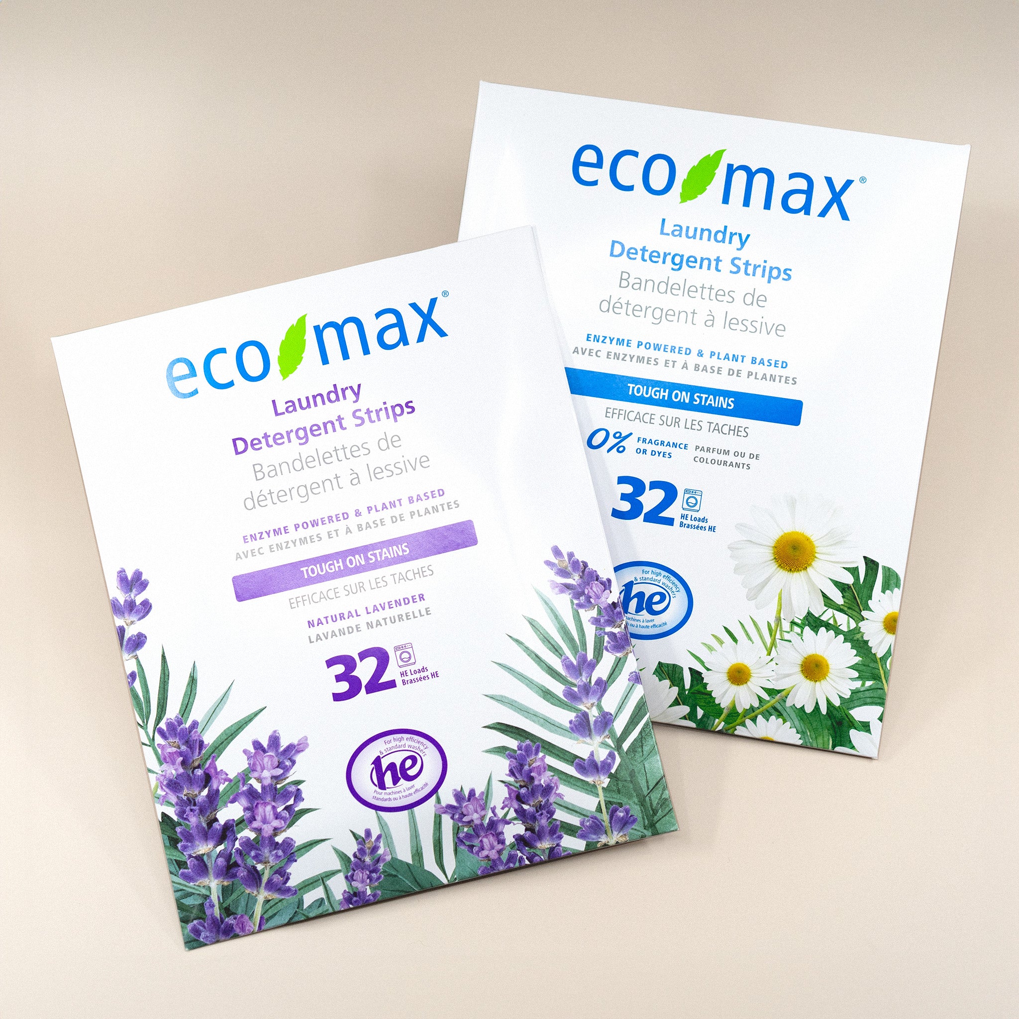 Eco-Max Laundry Detergent Strips - Variety Mix | 2-Pack Bundle