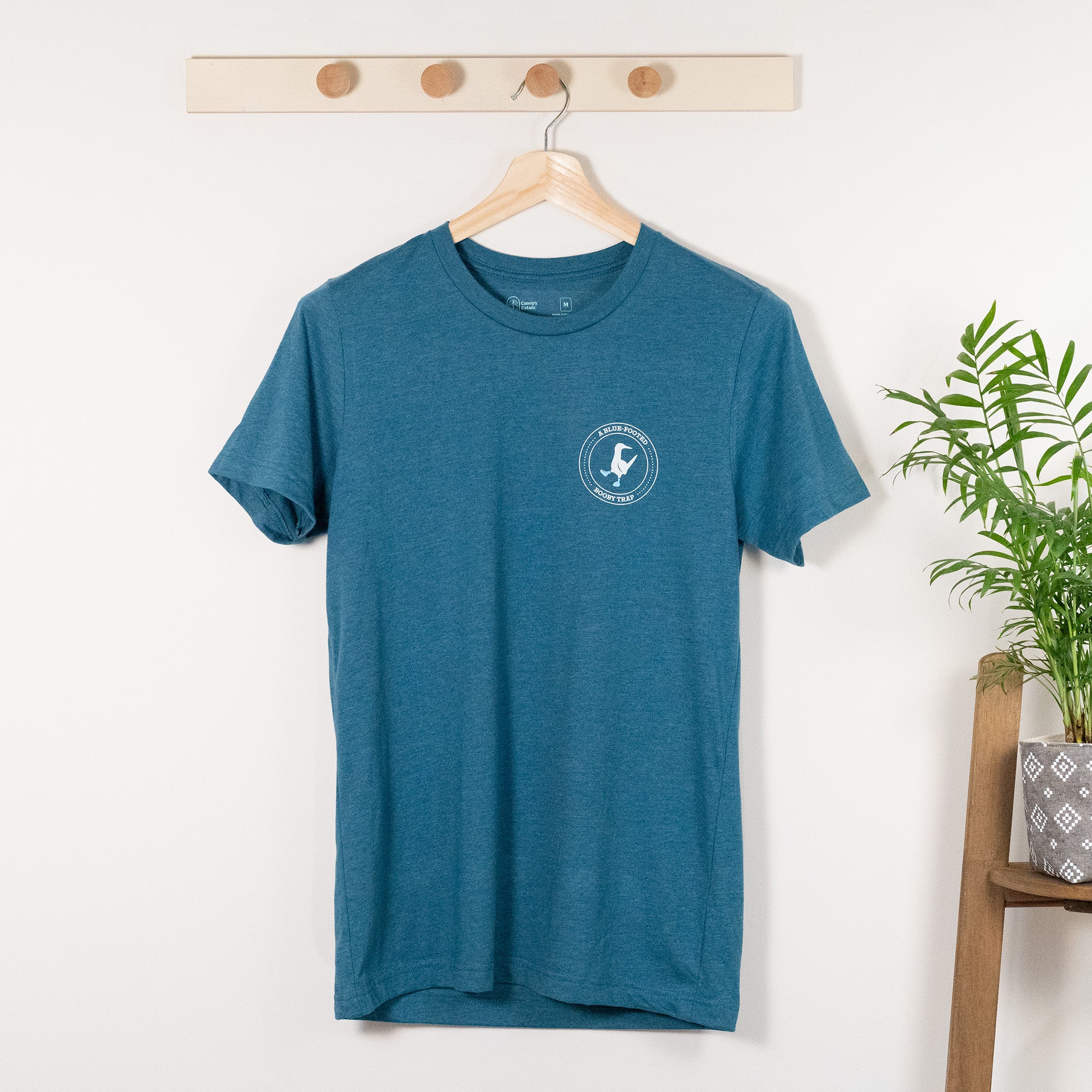 Soft Feel Hand Printed Graphic Tee | Booby Trap Print