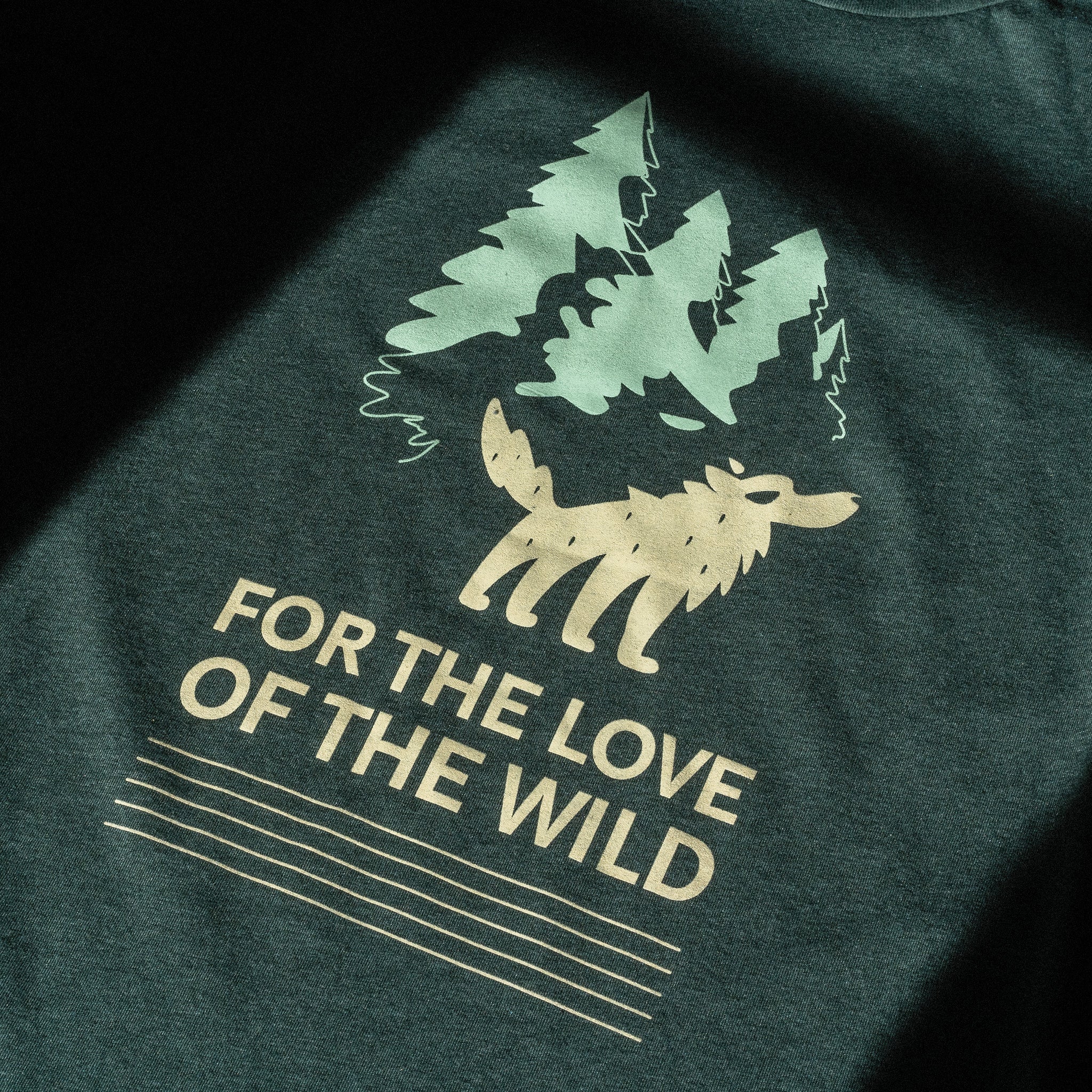 Soft Feel Hand Printed Graphic Tee | Howler Print